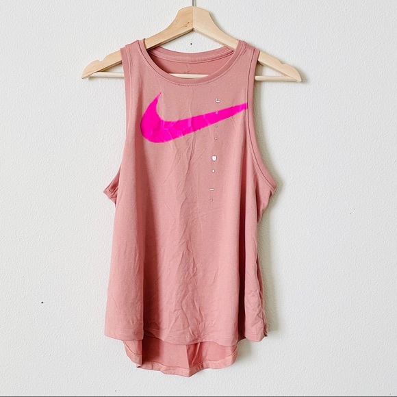 Nike MEDIUM dark beige muscle tee - Picture 1 of 3